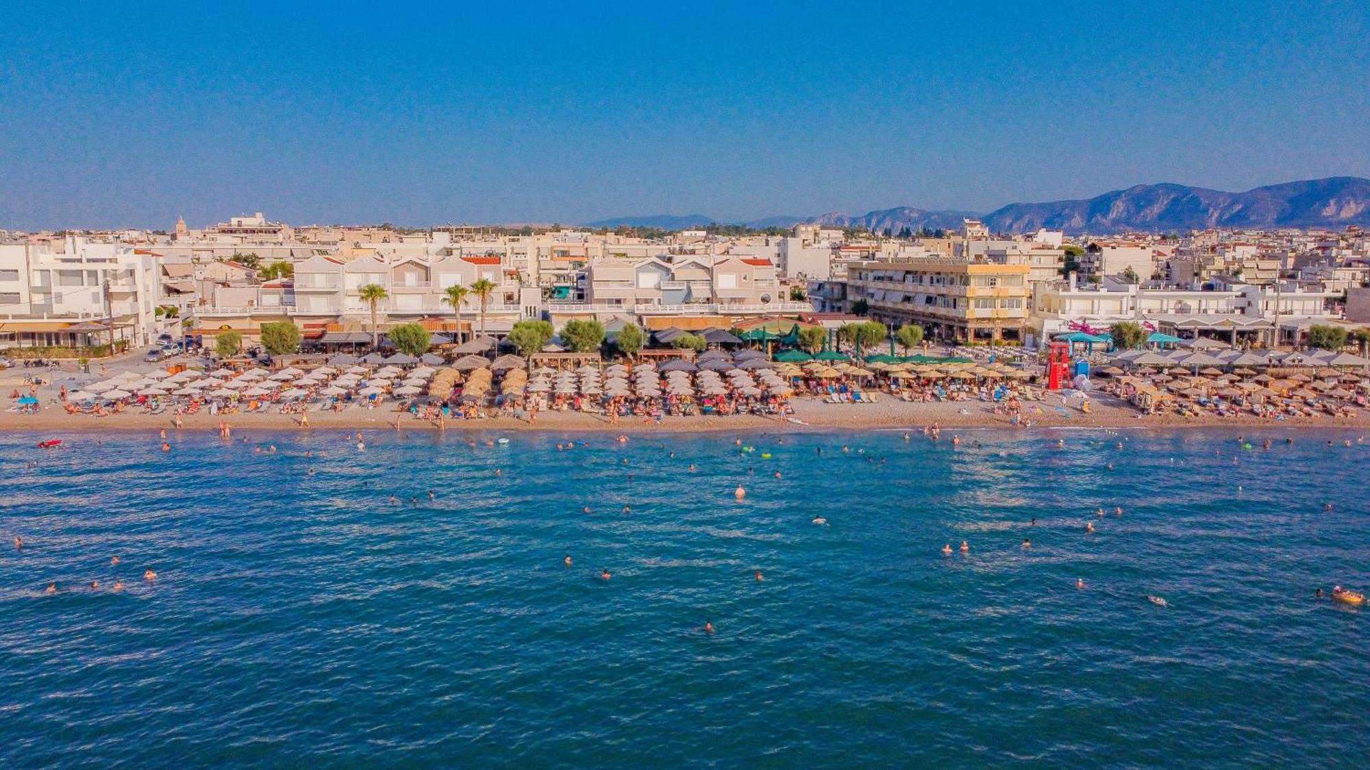 Beach Blue Villa Corinth Zewnętrze zdjęcie
