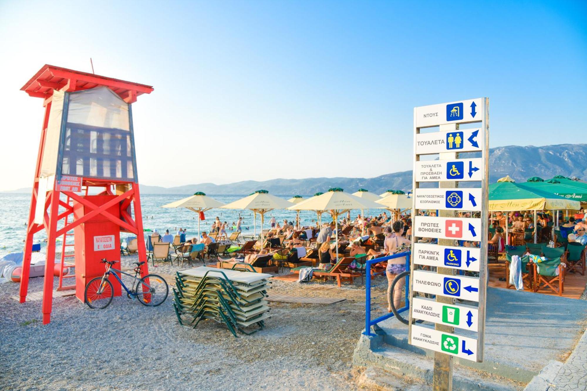 Beach Blue Villa Corinth Zewnętrze zdjęcie