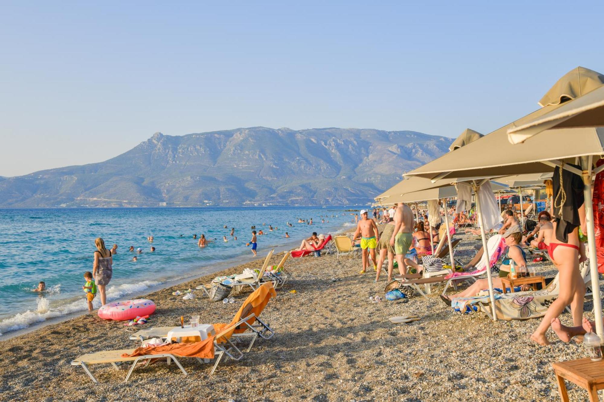 Beach Blue Villa Corinth Zewnętrze zdjęcie